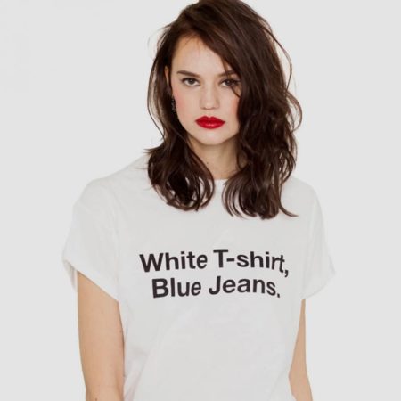 T-Shirt white H4